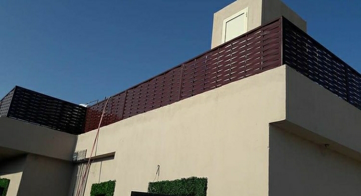 ساتر حديد بمكة