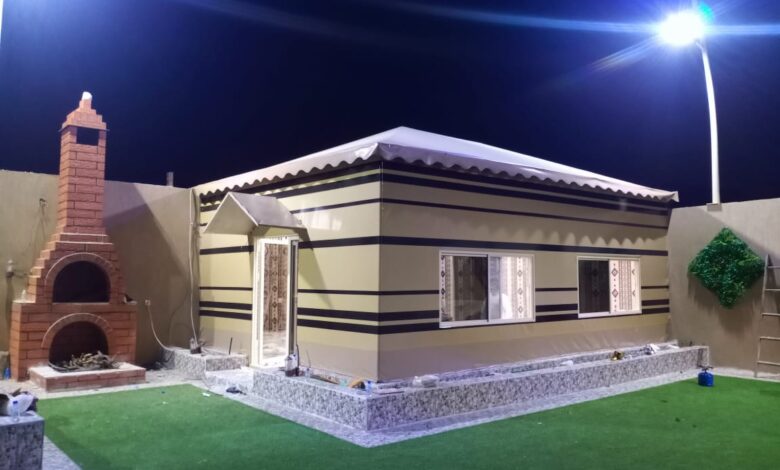 تصاميم بيوت الشعر في جدة